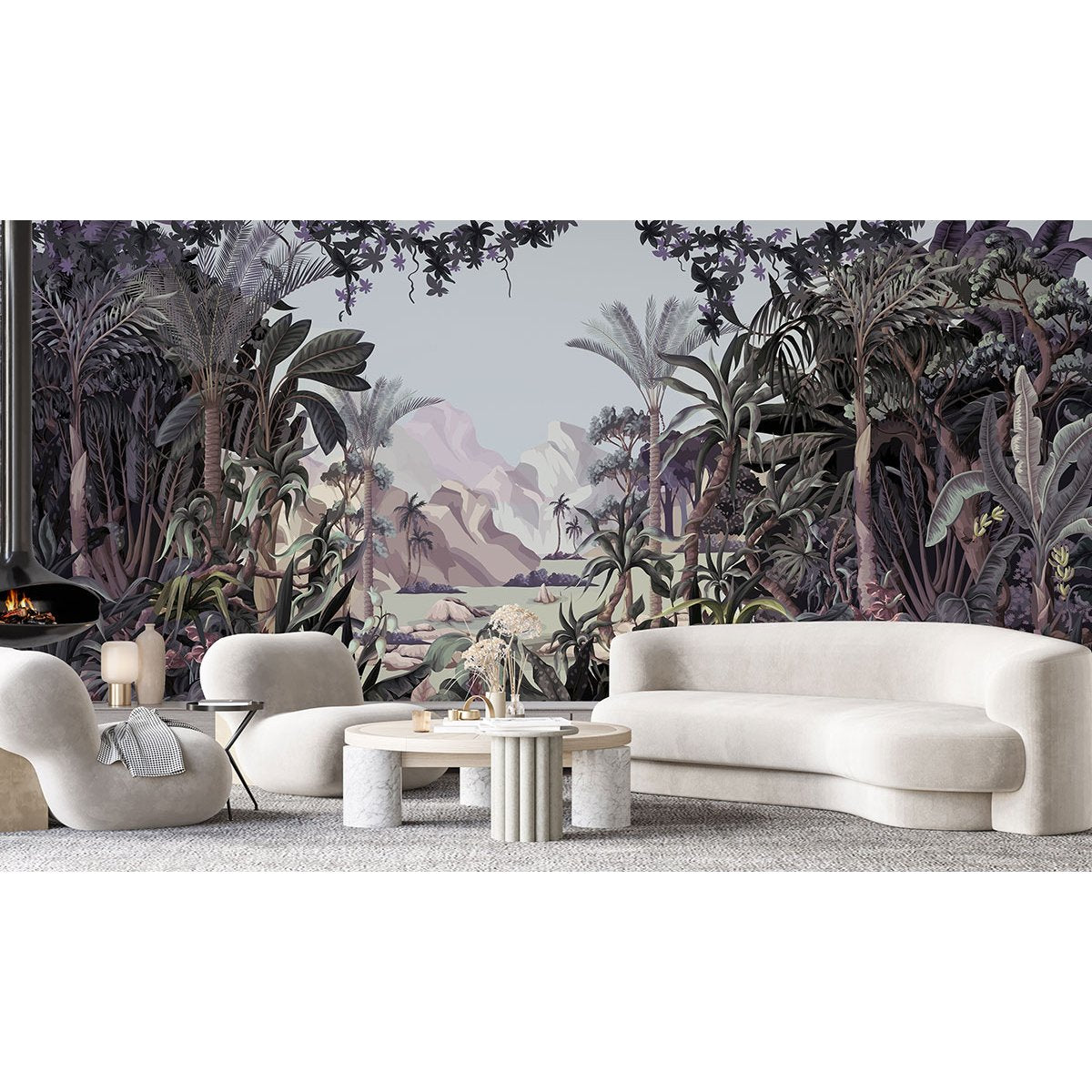 Papier peint panoramique - Forêt tropicale