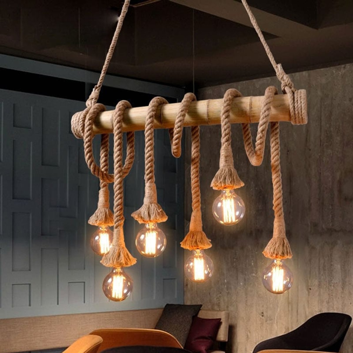 Lampe Suspendue Bambou