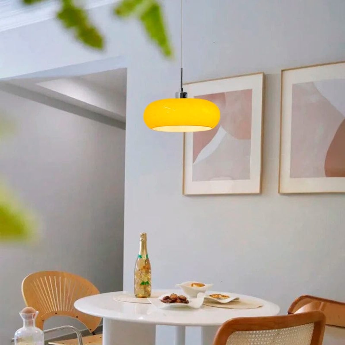 Suspension Verre Orange