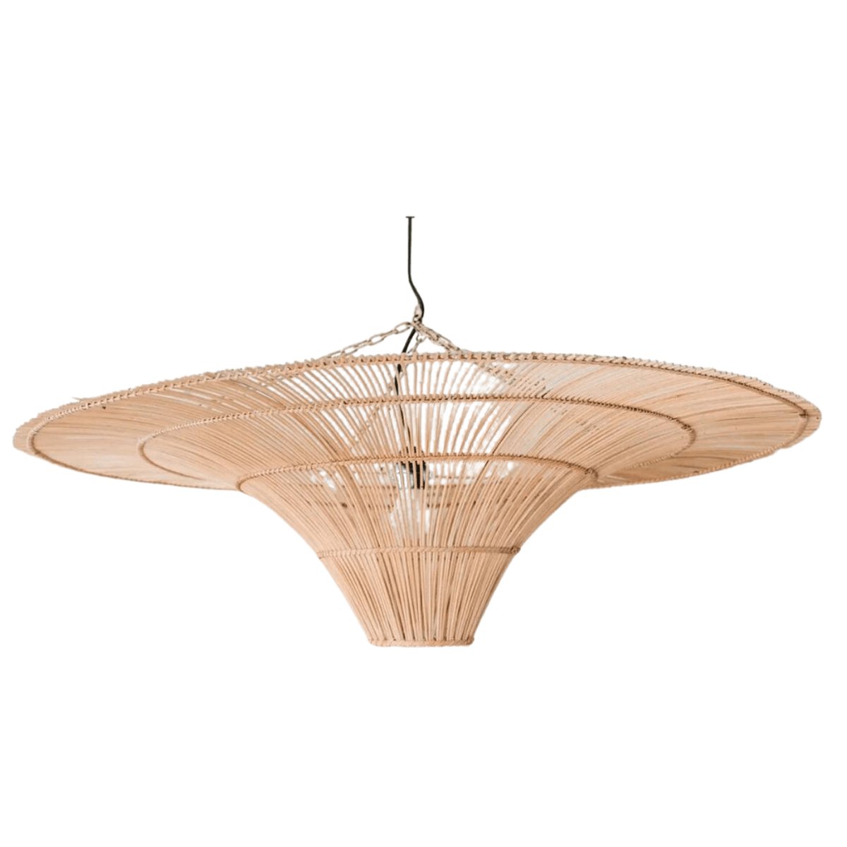 Suspension Rotin 100 cm