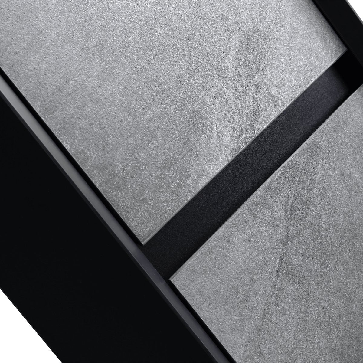 Lave main 90 cm métal noir Aquafredo