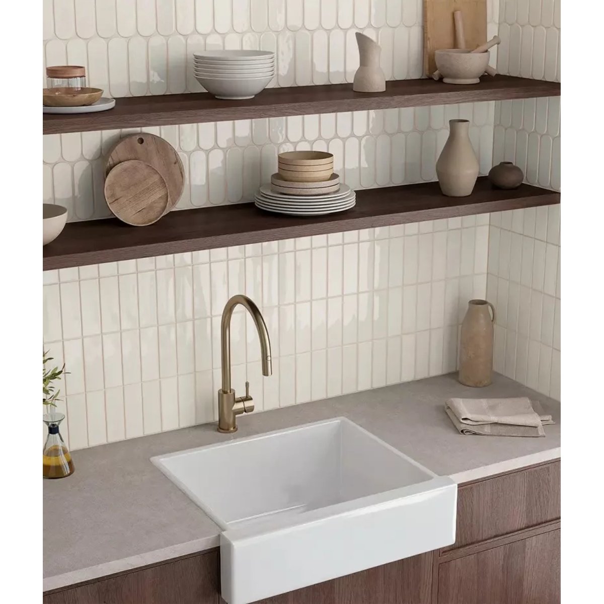 Carrelage Zellige Blanc CASABLANCA Lime