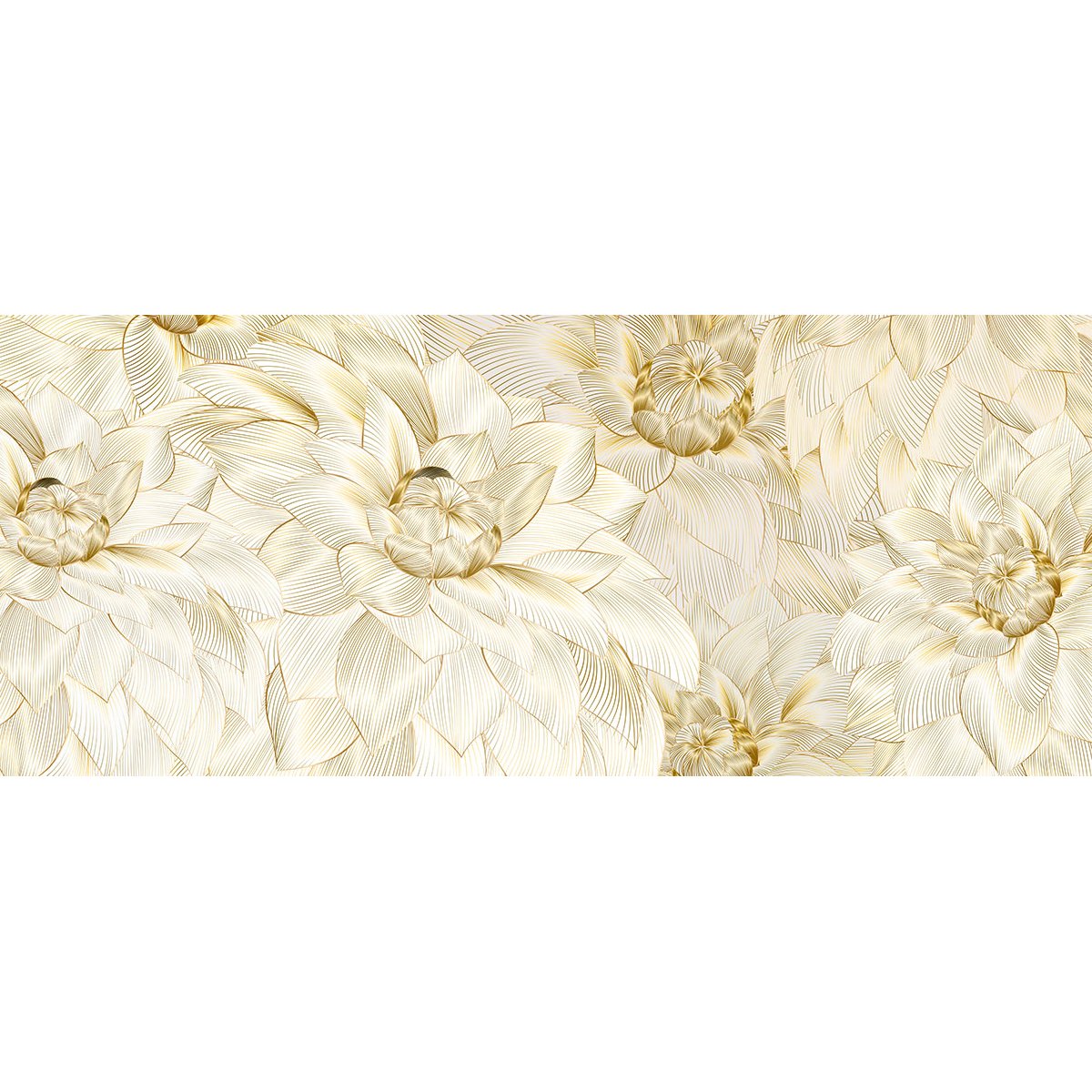 Papier peint panoramique - Fleurs