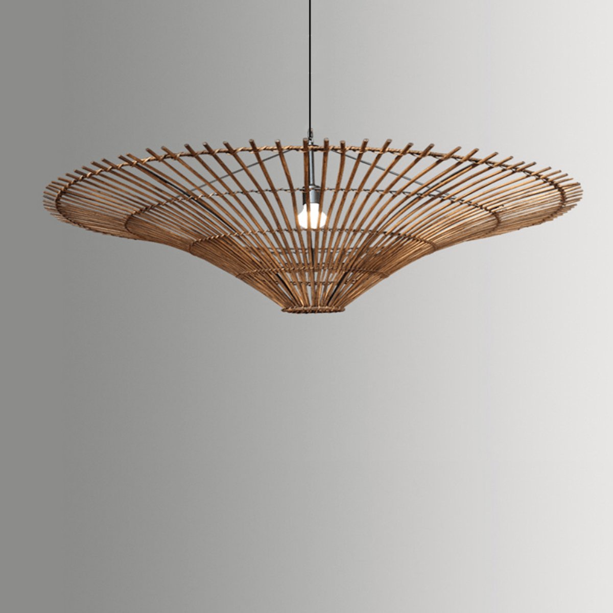 Suspension Rotin 100 cm