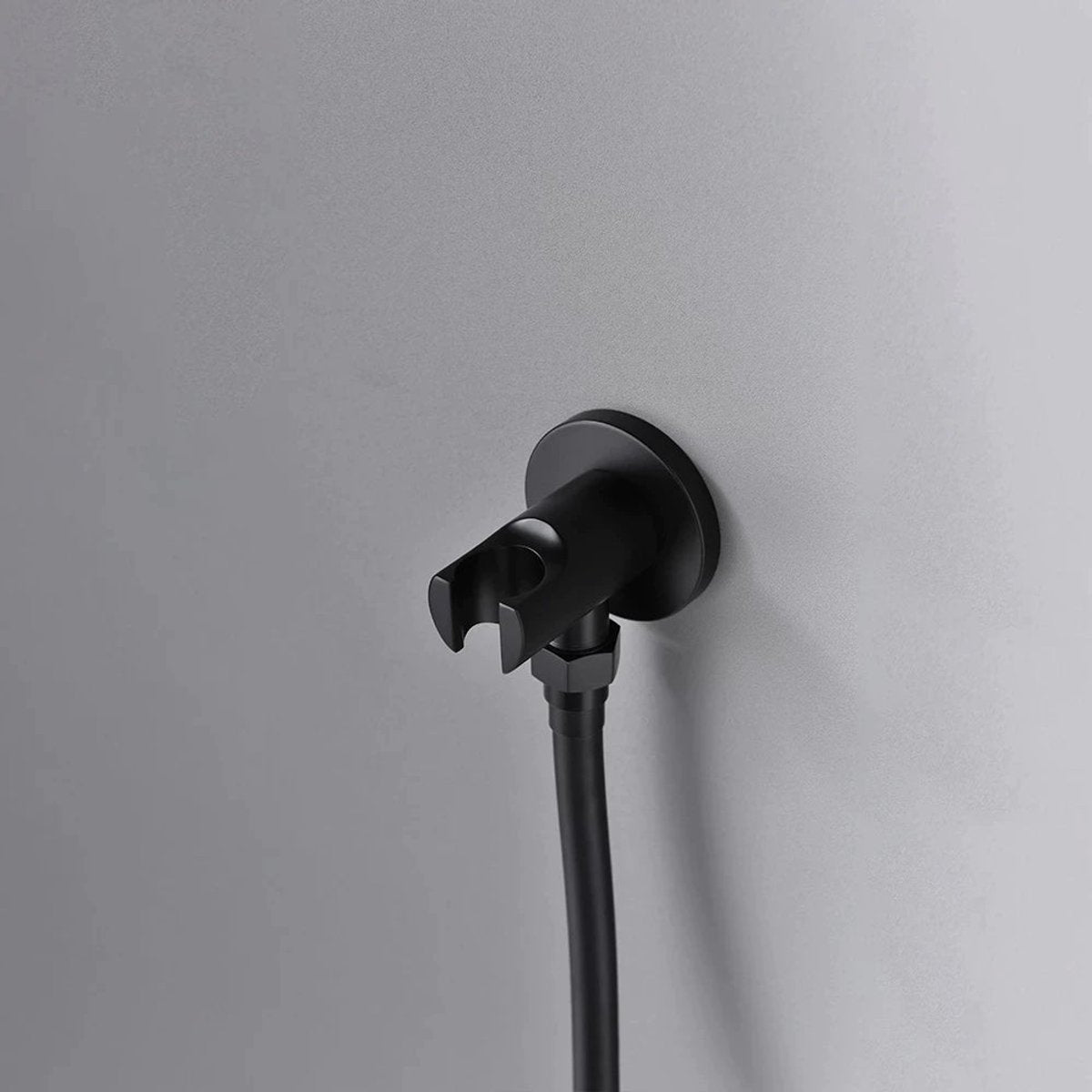 Colonne de douche encastrable noir mat