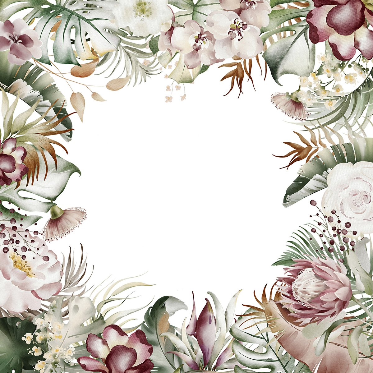 Papier peint panoramique - Fleurs