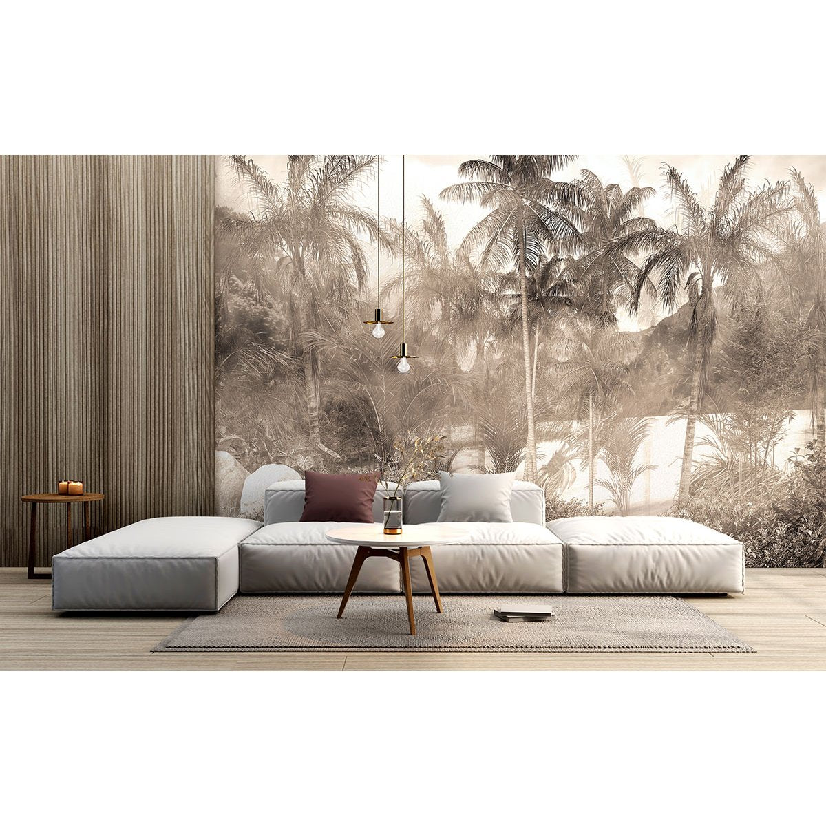 Papier peint panoramique - Forêt tropicale
