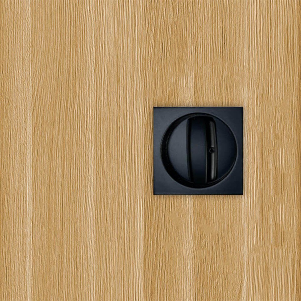 Porte coulissante applique Matild avec serrure