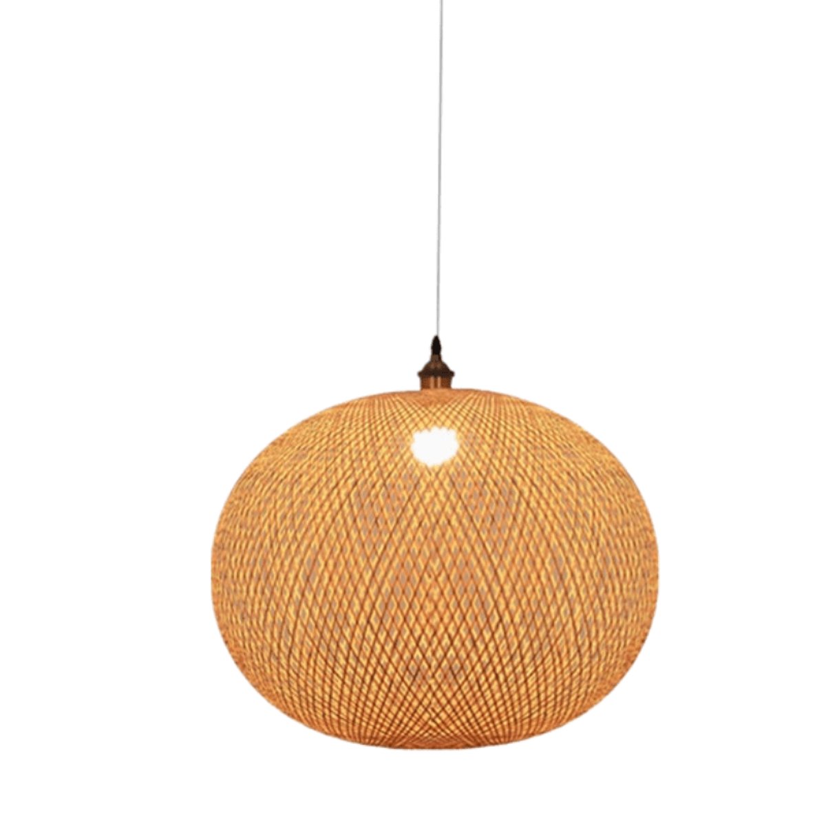 Suspension Osier Bambou