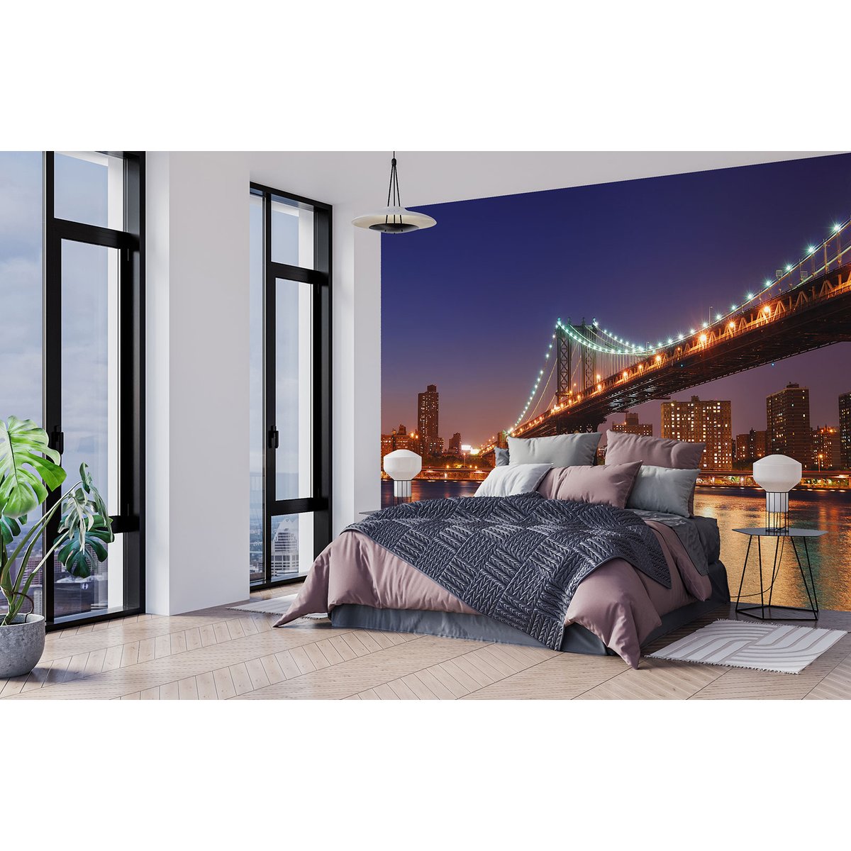 Papier peint panoramique - Pont New York