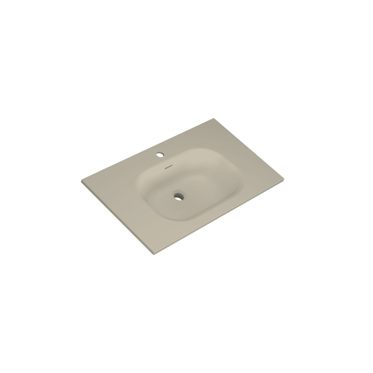 Ensemble de salle de bain 80 cm amande Aquavenus