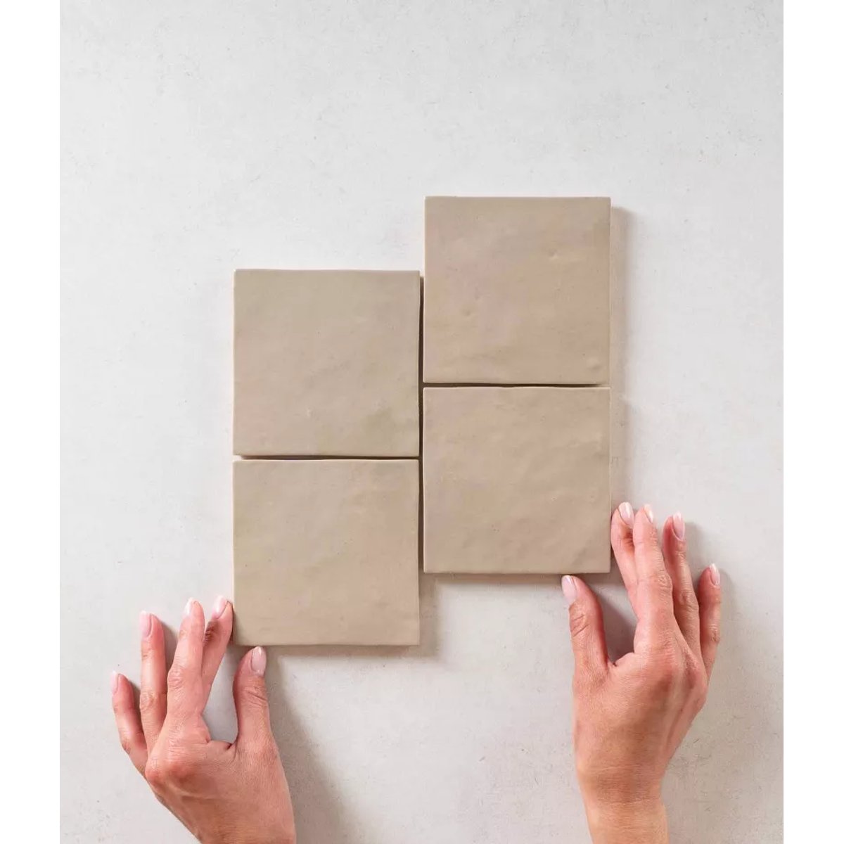 Carrelage Zellige MANARA CLAY Temara Taupe