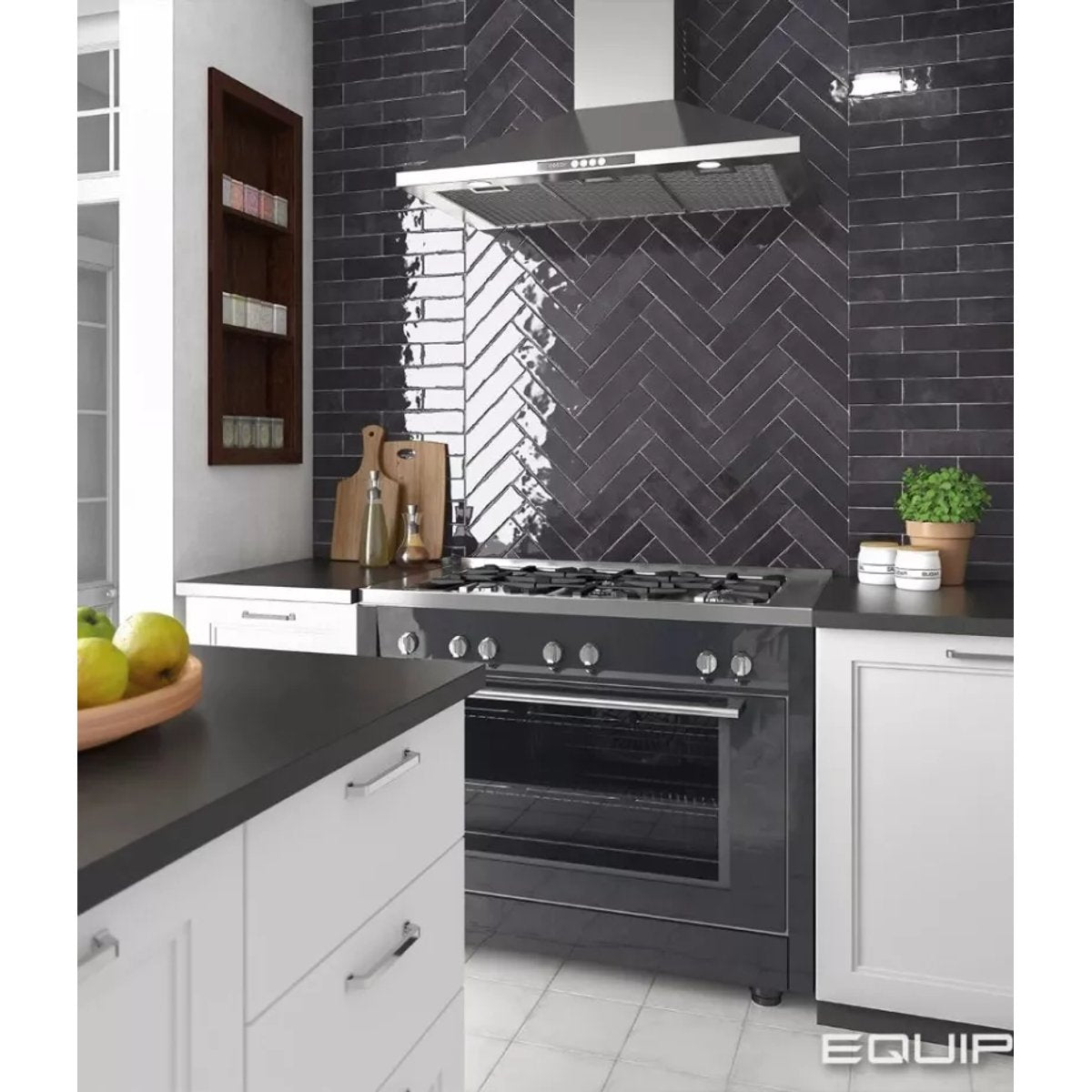 Carrelage Zellige Noir TRIBECA Basalt