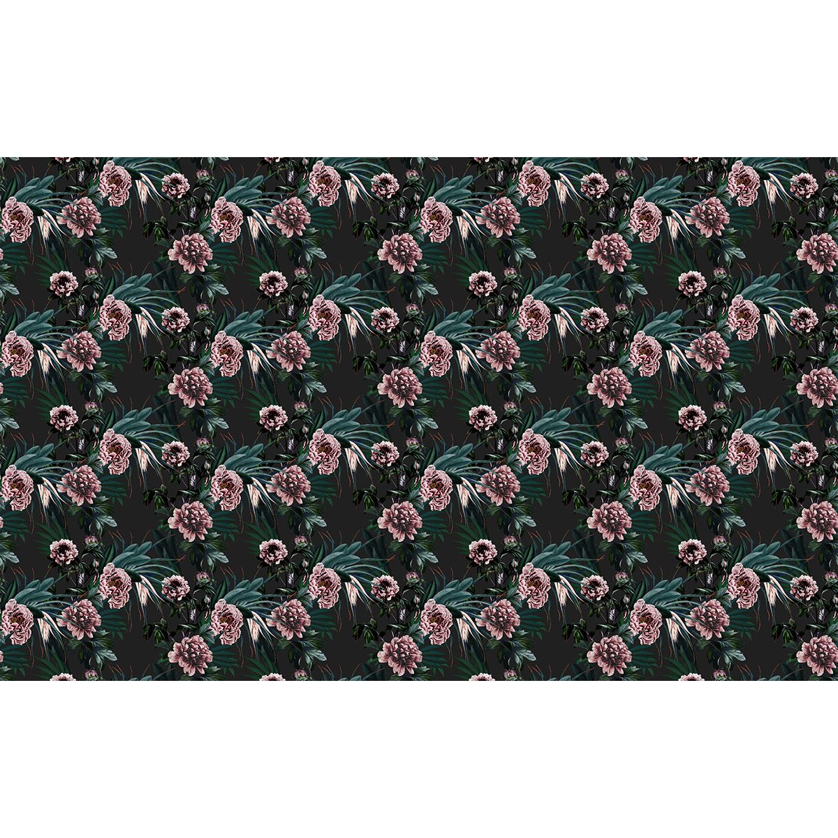 Papier peint panoramique - Motif Fleurs