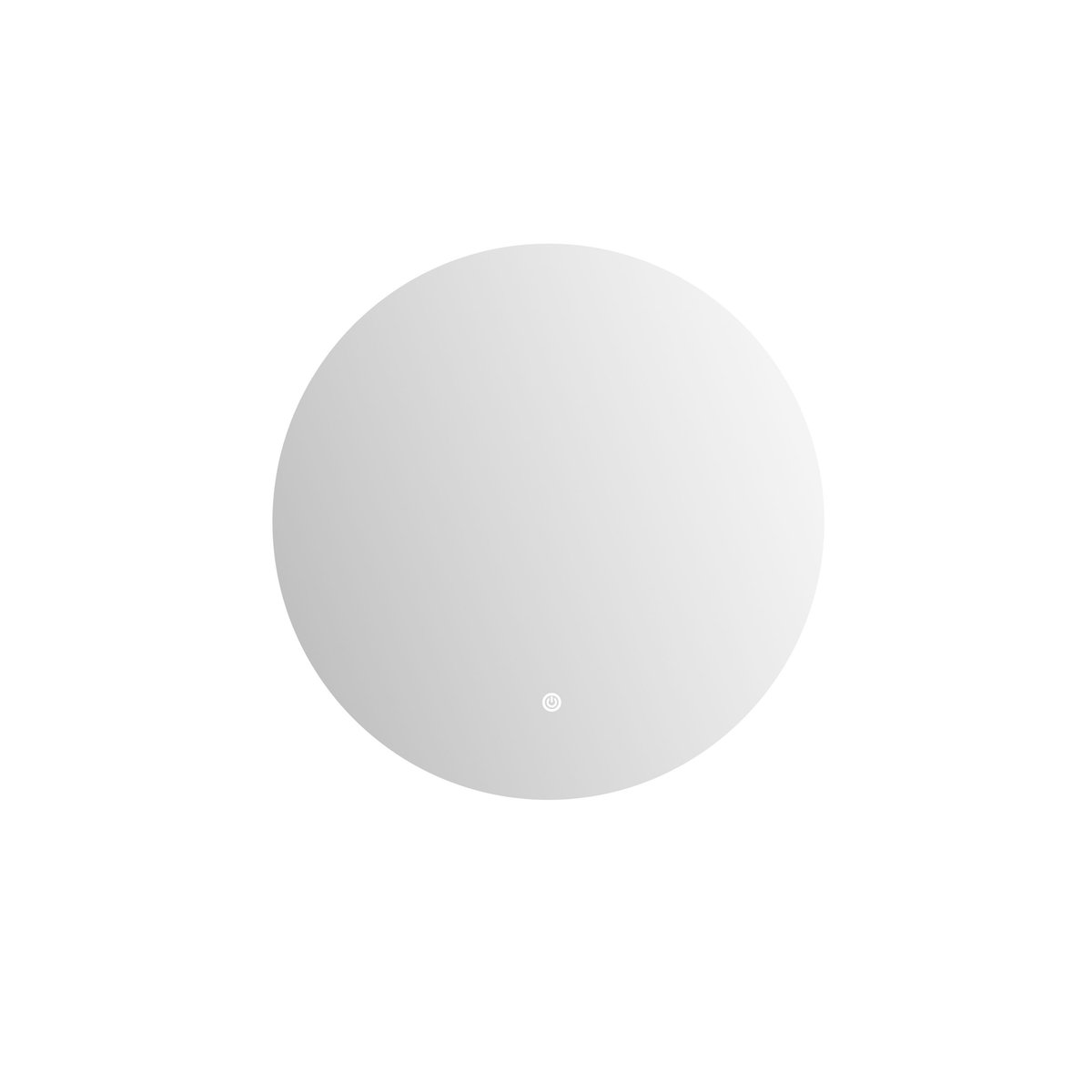 Miroir rond lumineux de salle de bain