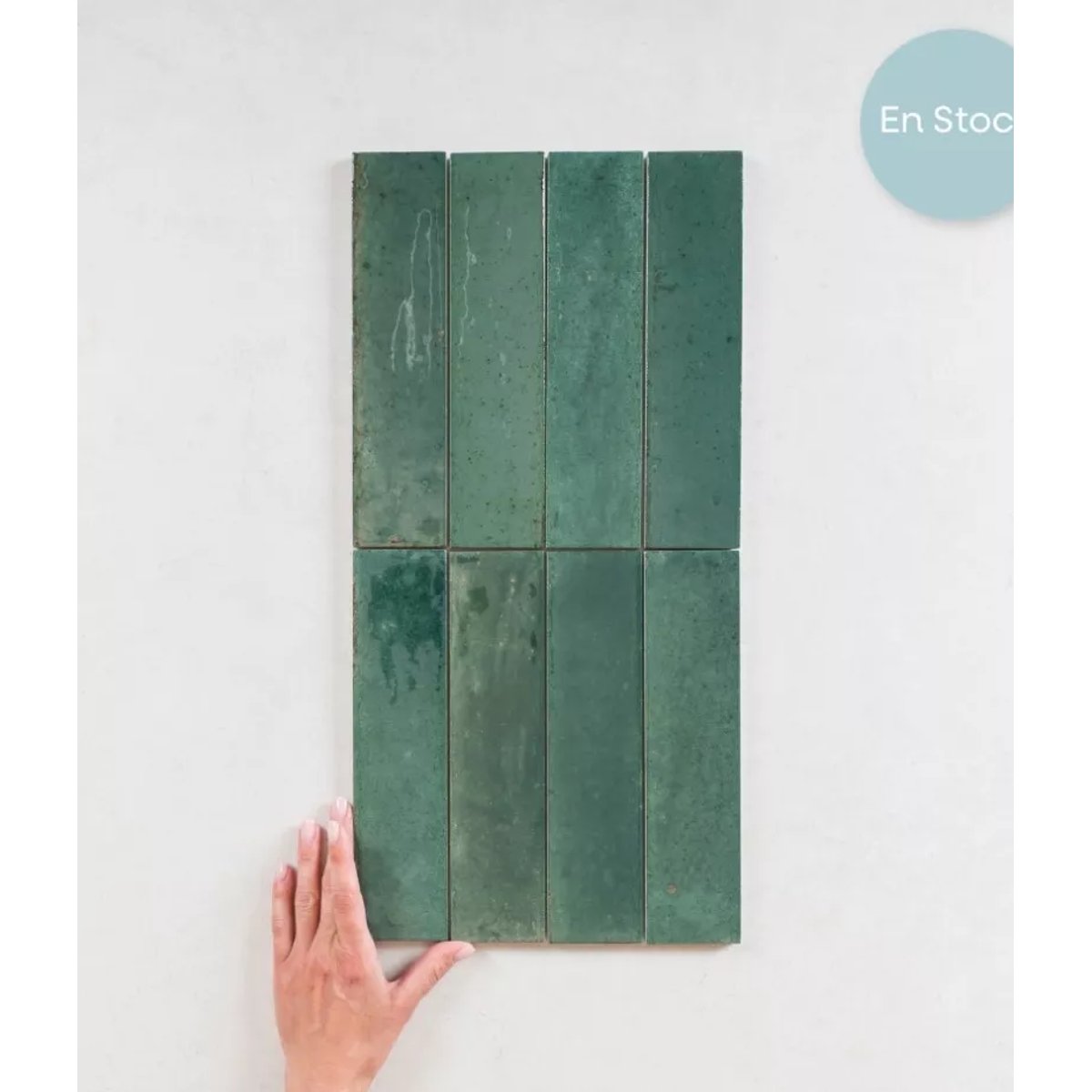 Carrelage Zellige Vert Émeraude TANGER Green