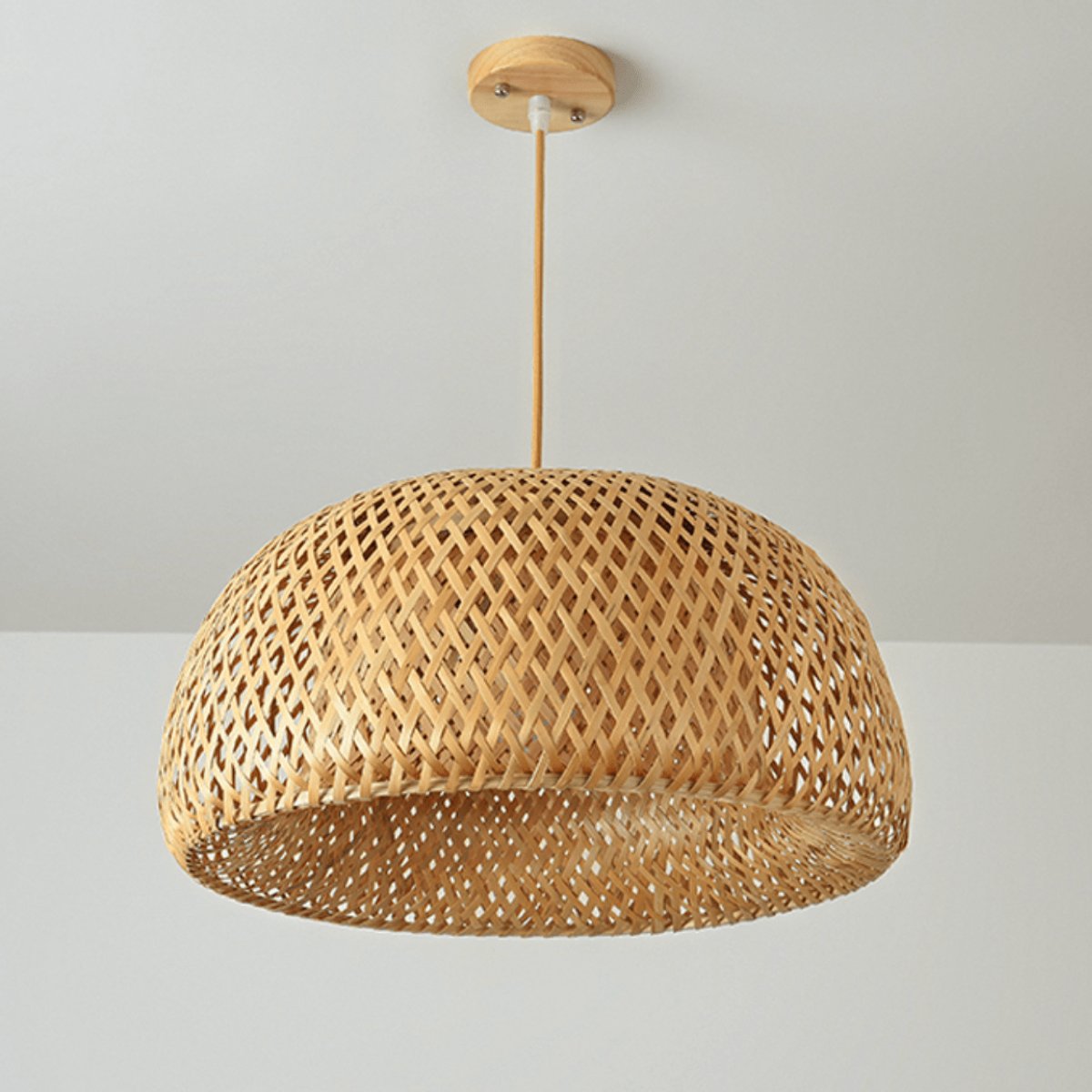 Suspension en Bambou Naturel