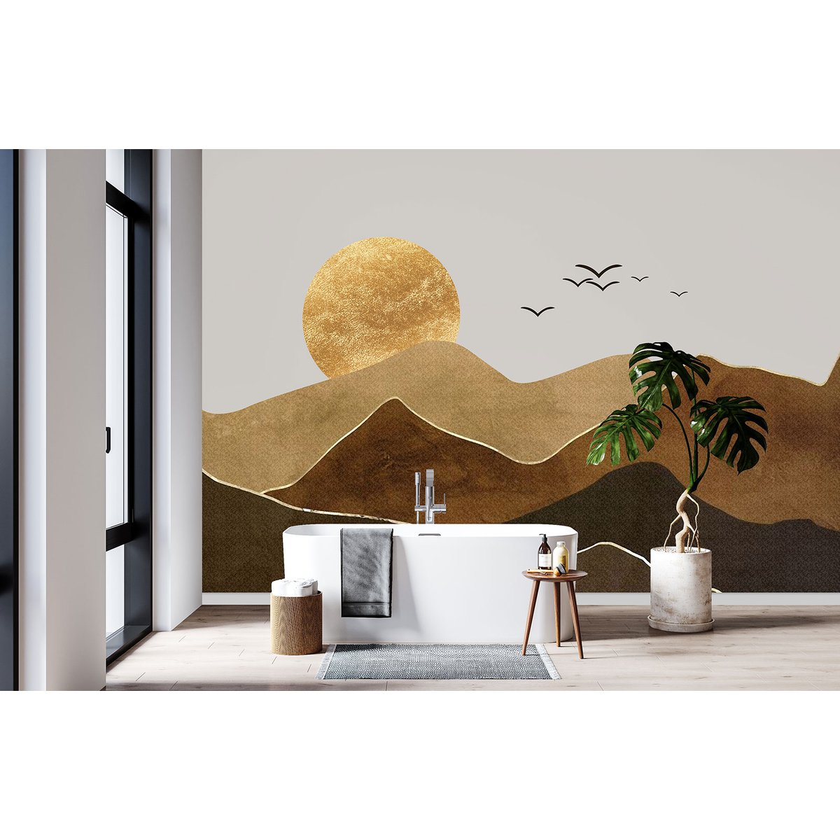 Papier peint panoramique - Soleil Design