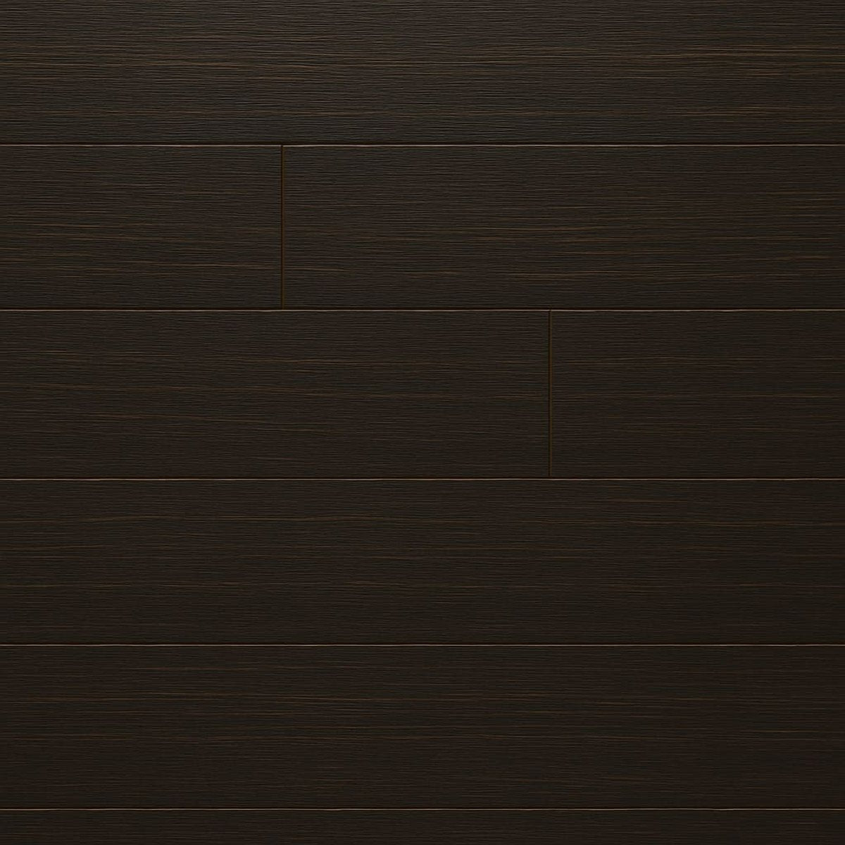 Parquet massif cocotier teinté noir - Larg. 9 cm