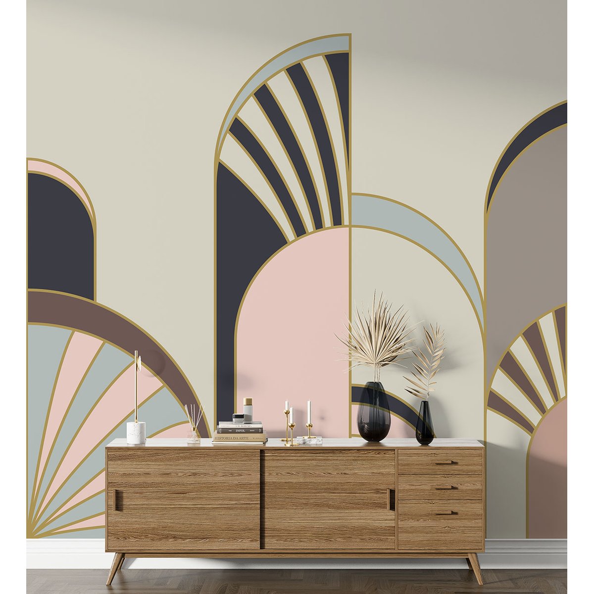 Papier peint panoramique - Arches Design