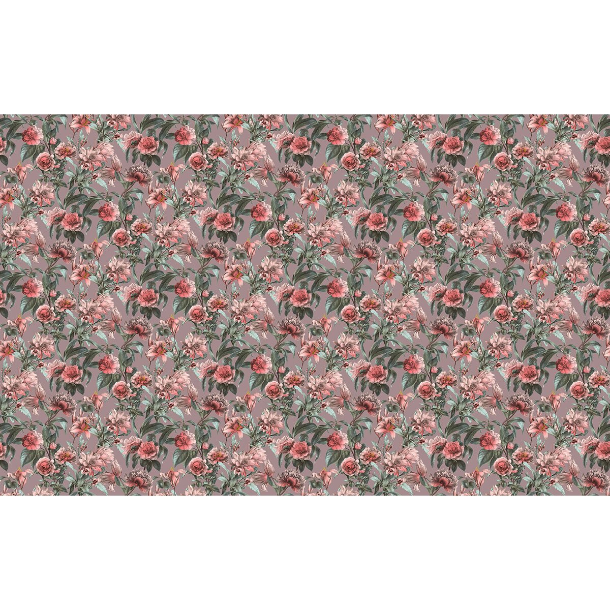 Papier peint panoramique - Motif Fleurs
