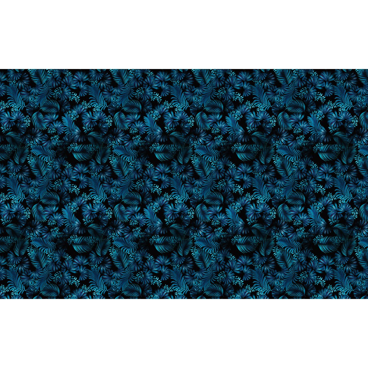 Papier peint panoramique - Motif Feuilles Tropicales