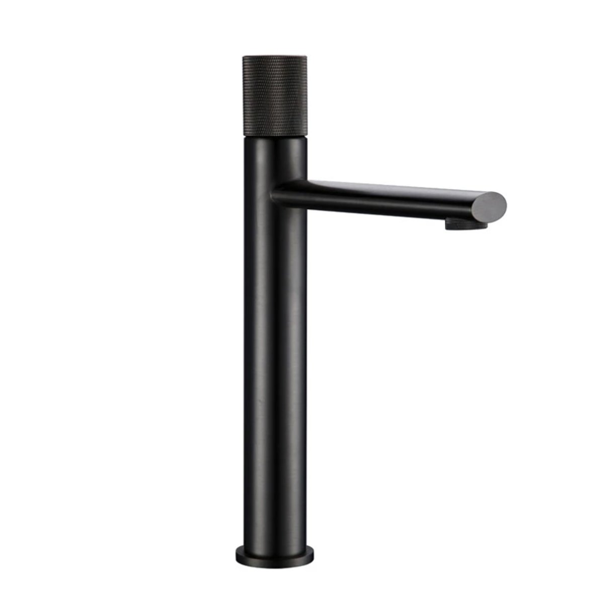 Mitigeur de salle de bain gris brossé