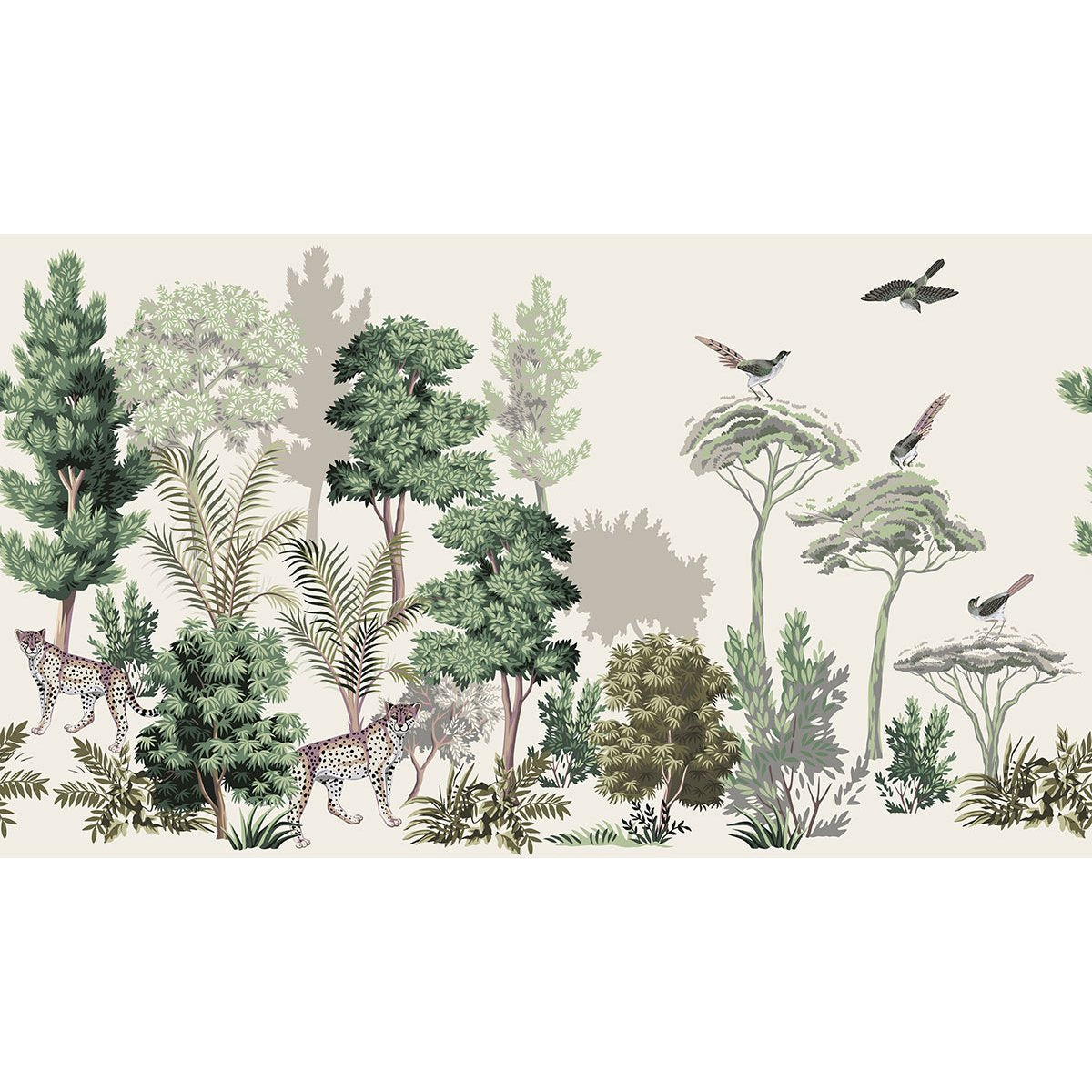 Papier peint panoramique - Forêt