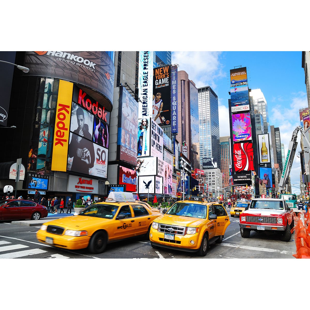 Papier peint panoramique - New York Time Square