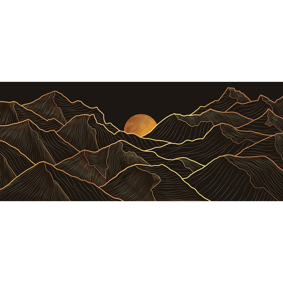 Papier peint panoramique - Paysage Boho