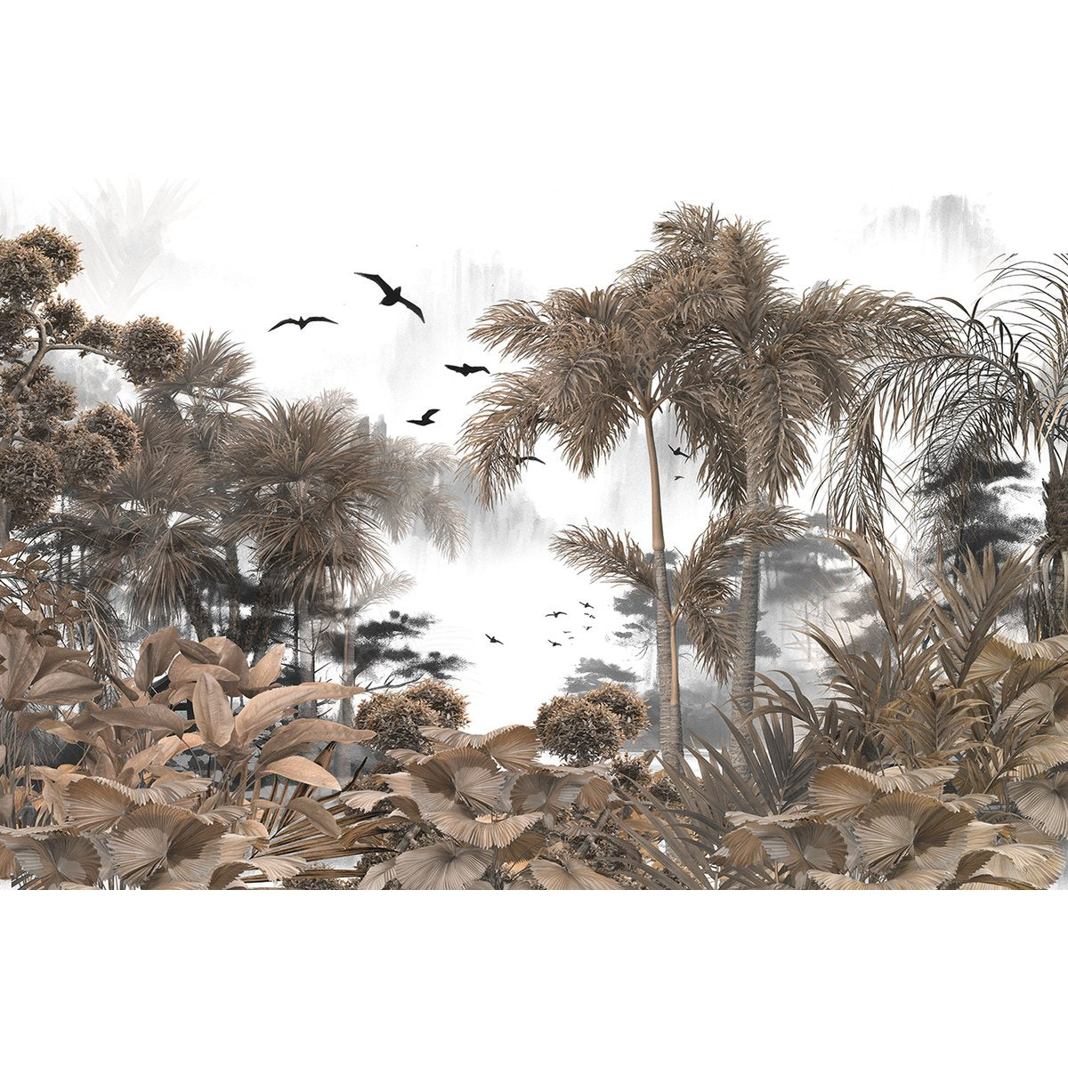 Papier peint panoramique - Forêt Tropicale