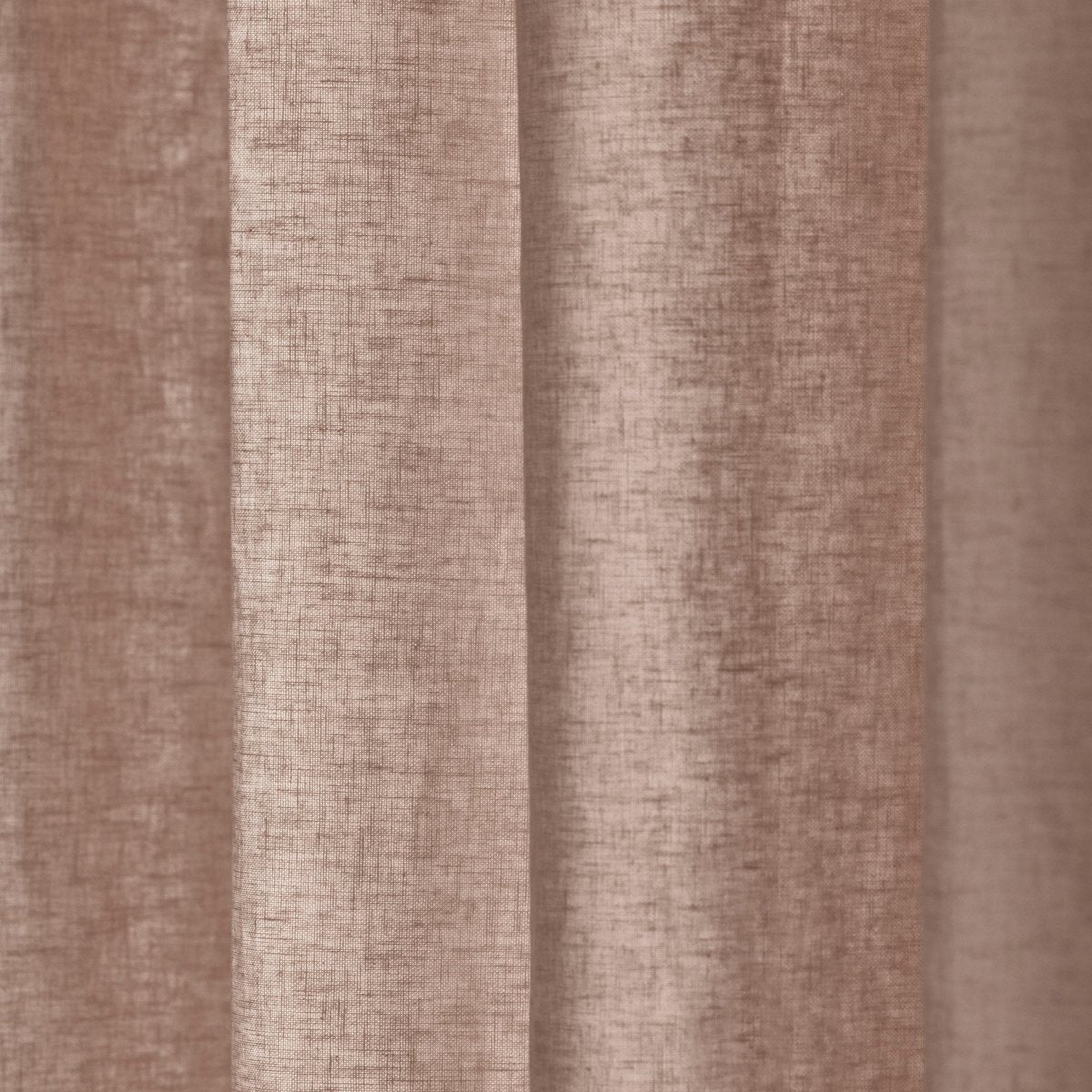 Rideau à oeillets dorés LEOLINO rose des sables