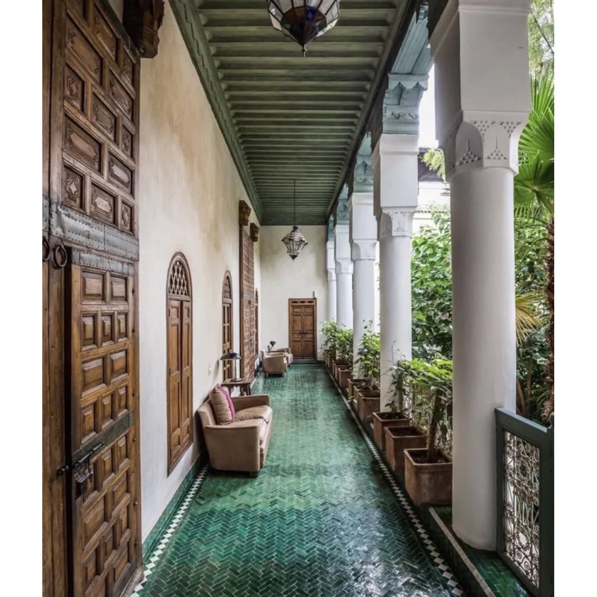 Carrelage Véritable Bejmat Marocain Vert Émeraude (0,89m²)