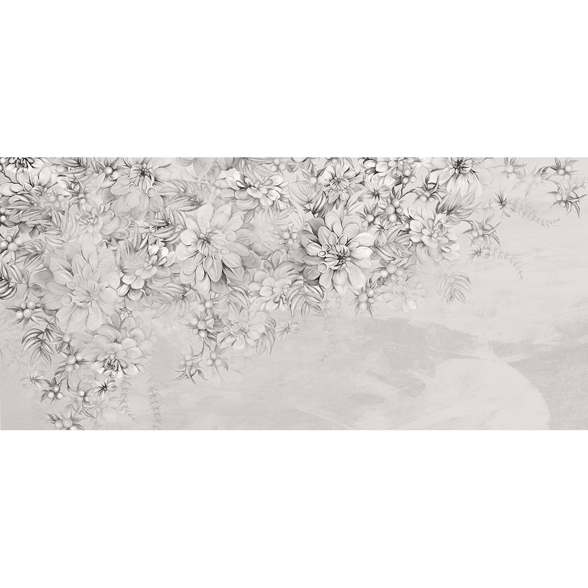 Papier peint panoramique - Fleurs