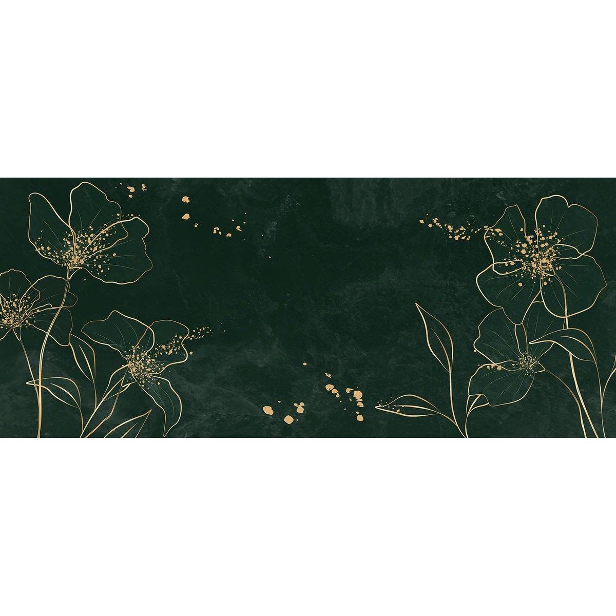 Papier peint panoramique - Fleurs