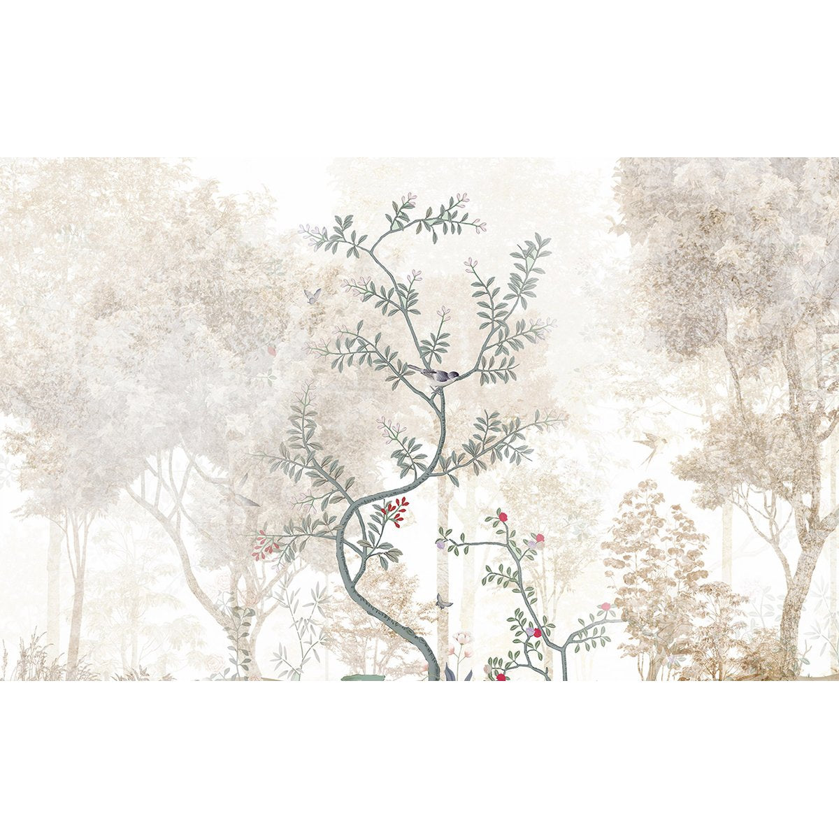 Papier peint panoramique - Arbres