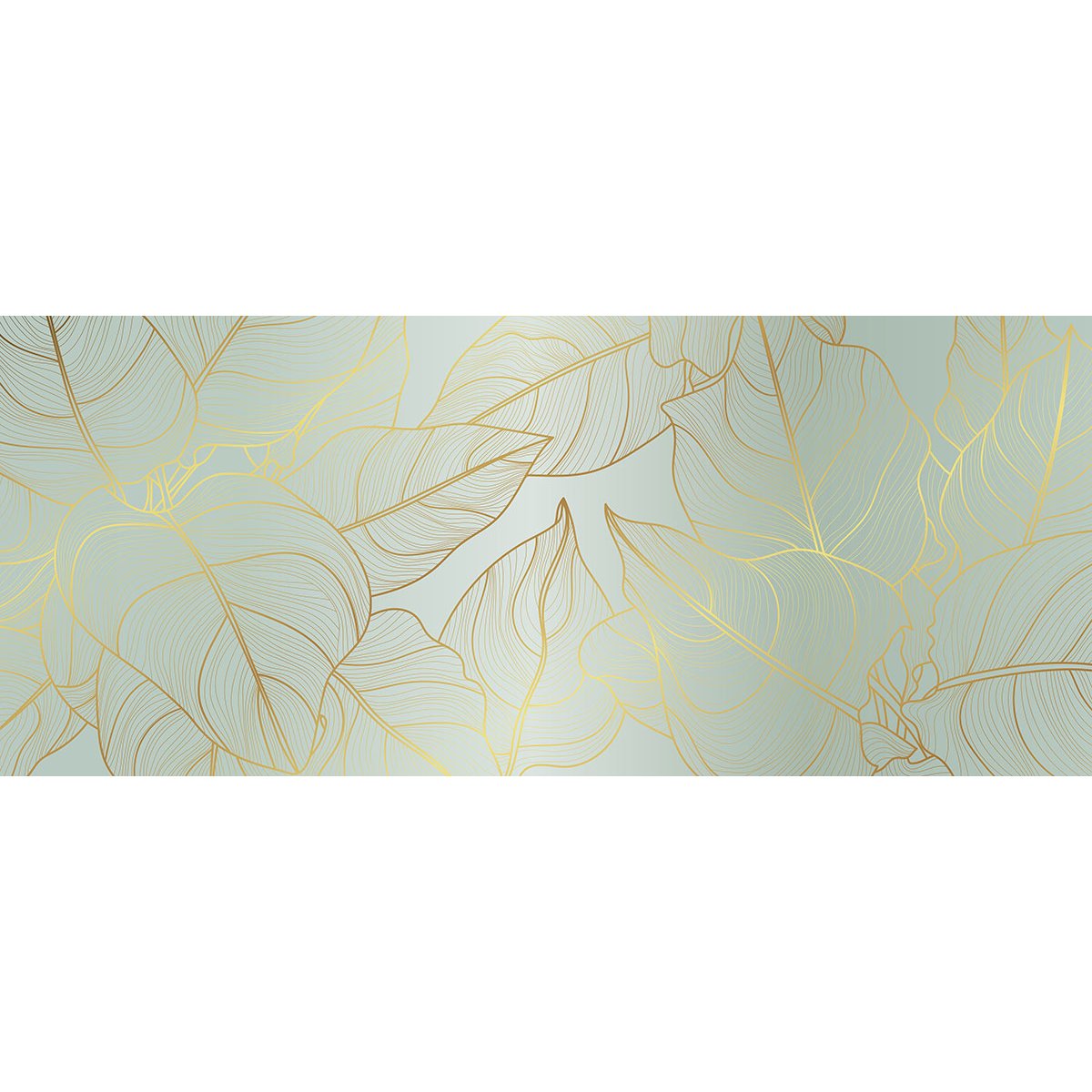 Papier peint panoramique - Feuilles
