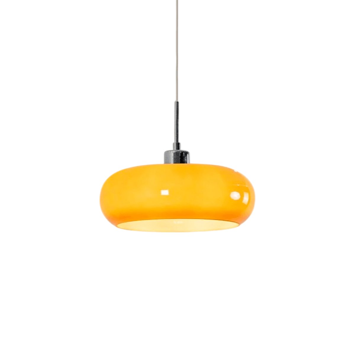 Suspension Verre Orange
