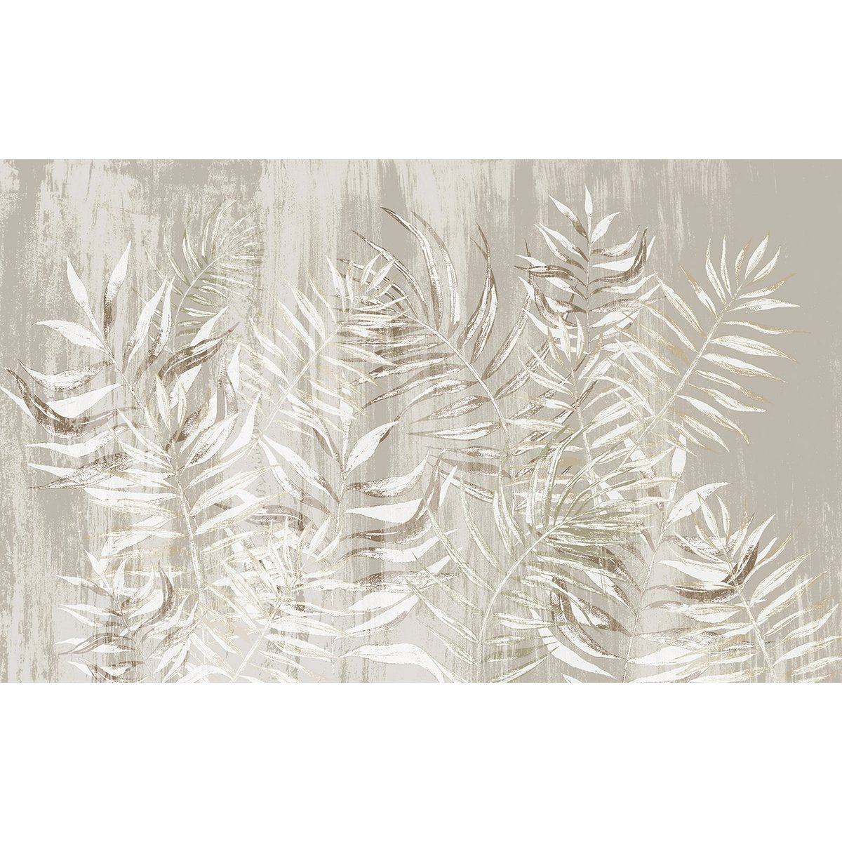 Papier peint panoramique - Feuilles Tropicales