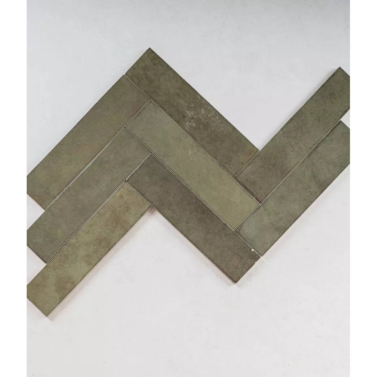 Carrelage Zellige Vert Olive TRIBECA Green