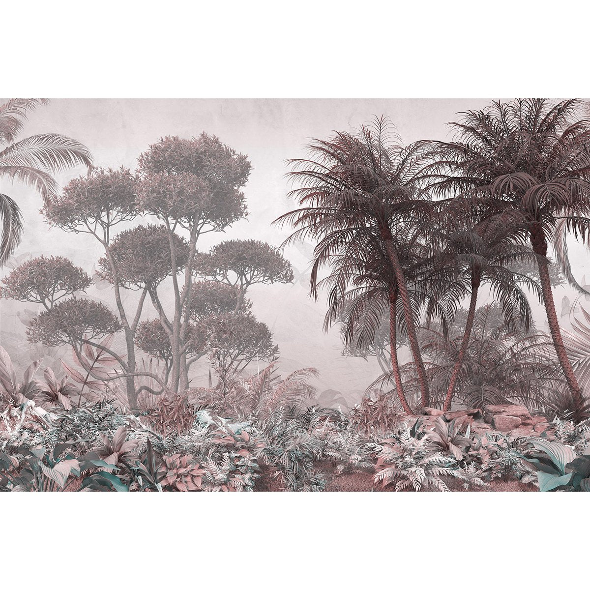 Papier peint panoramique - Forêt Tropicale