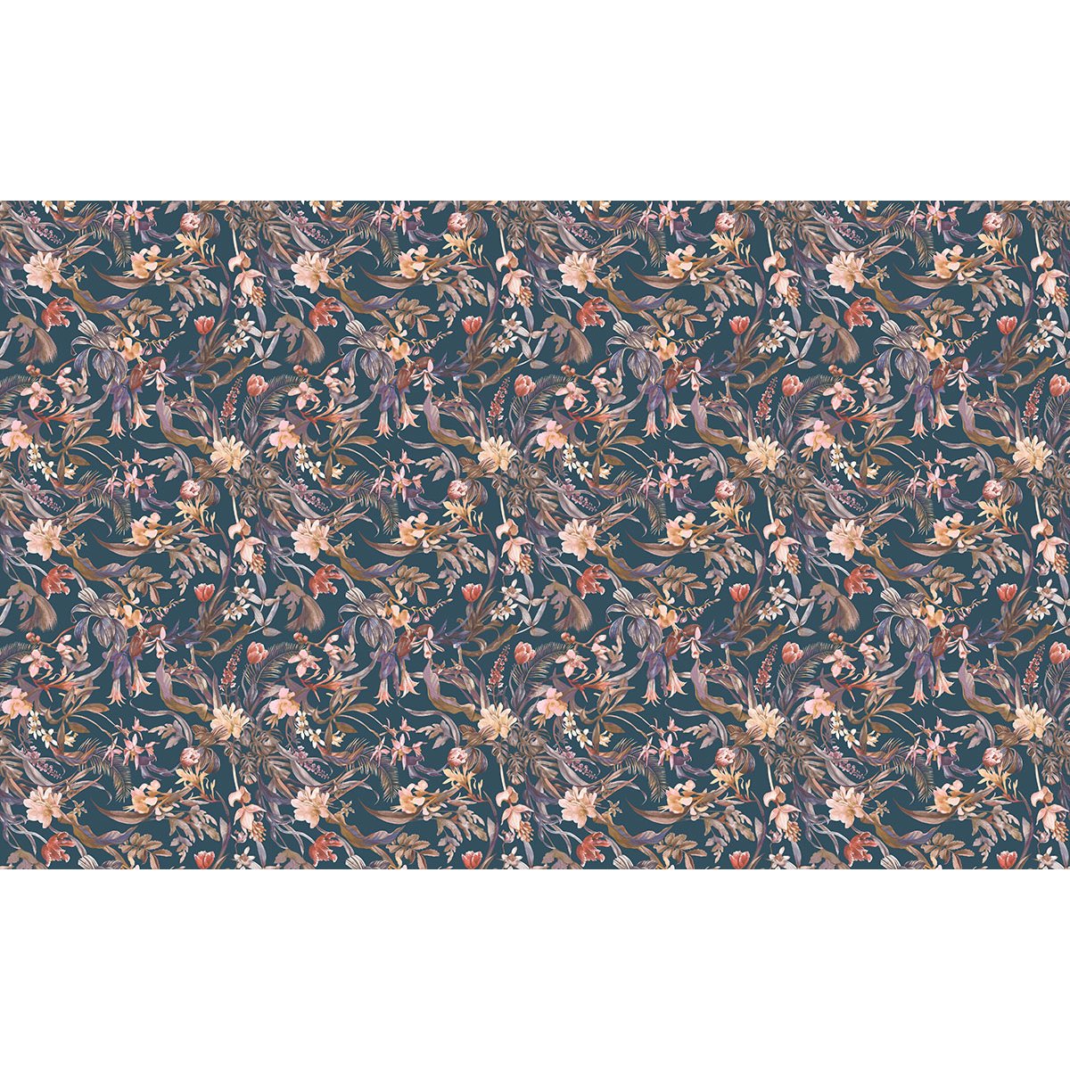 Papier peint panoramique - Motif Fleurs
