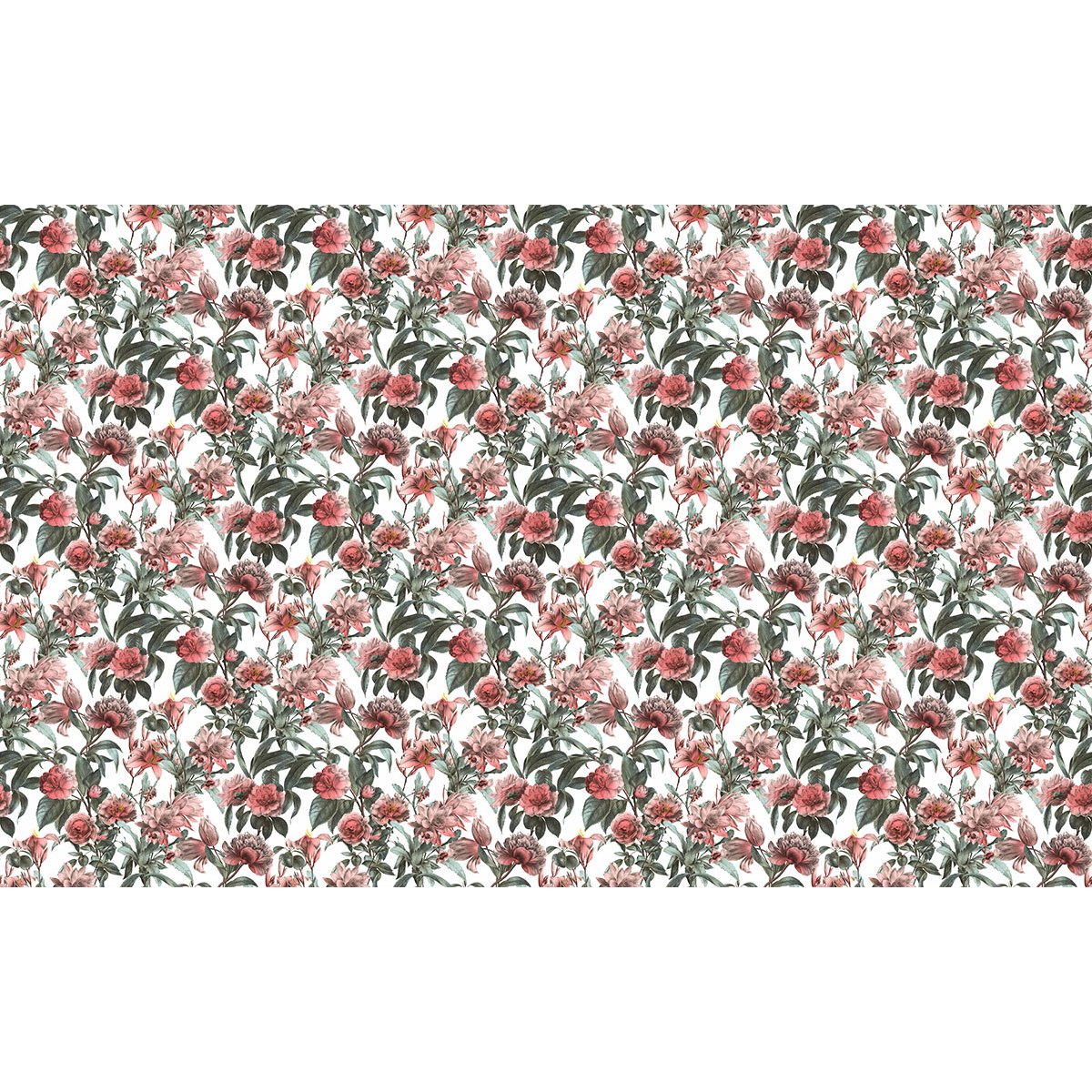 Papier peint panoramique - Motif Fleurs