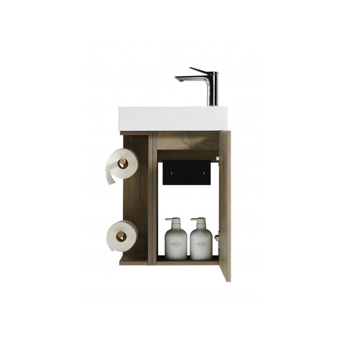 Lave main chêne brun 40 cm Aquaba