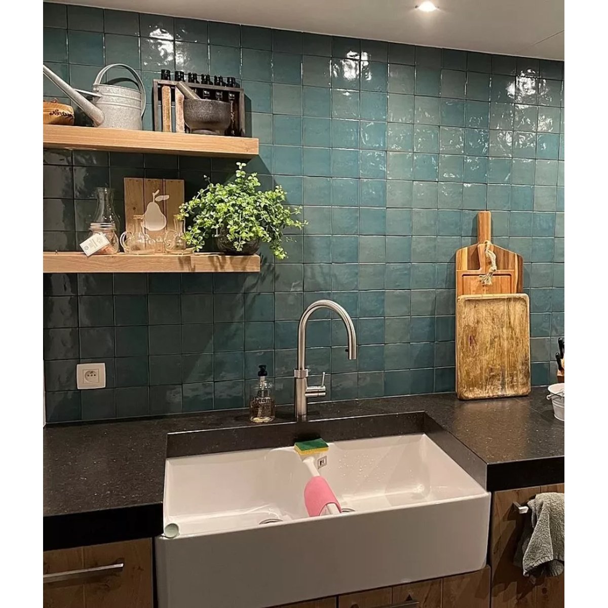 Carrelage Zellige Turquoise MANARA CLAY Tamir Turquesa
